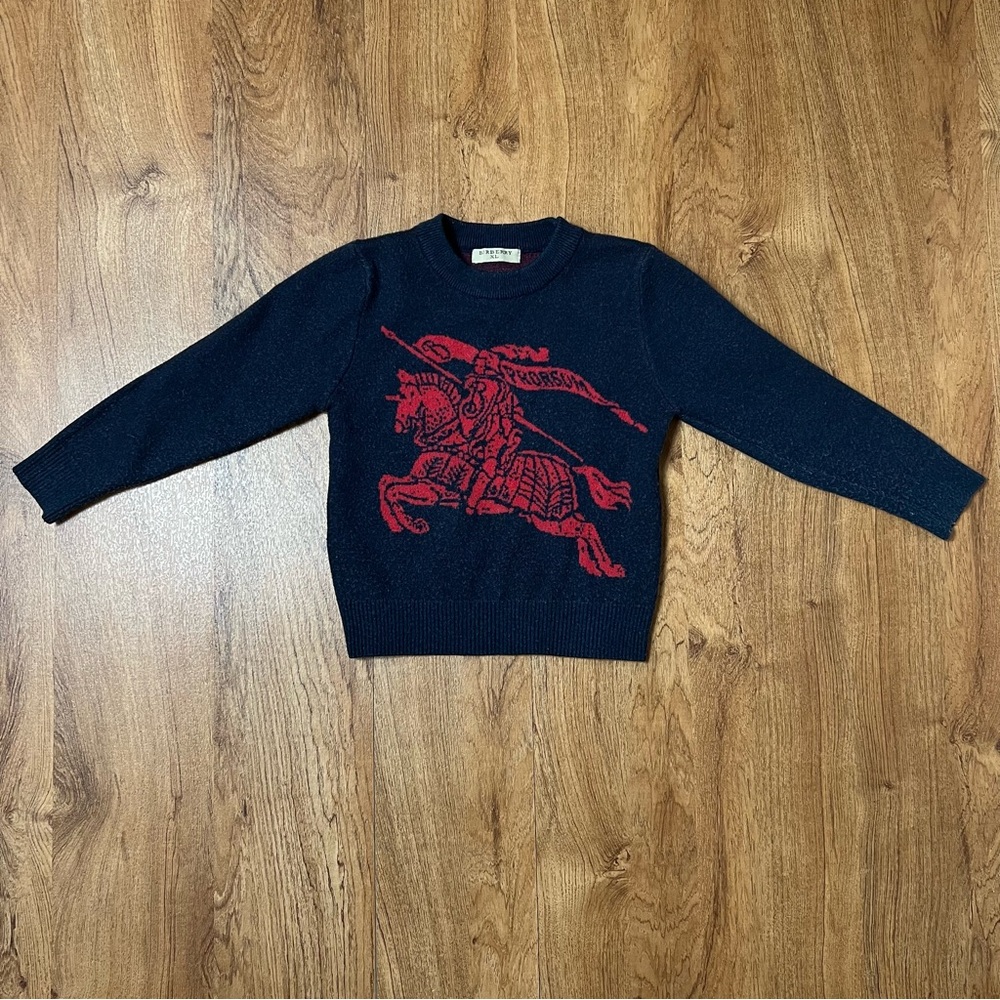 BURBERRY toddler sweater size XL *well loved*
